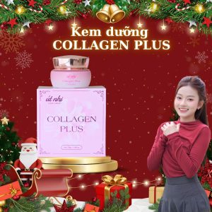 Kem Dưỡng Da Ngày Collagen Plus 30gr Giúp Da Trắng Sáng, Bổ Sung Collagen Giúp Căng Bóng - Mịn Màng, Ngăn Ngừa Lão Hóa