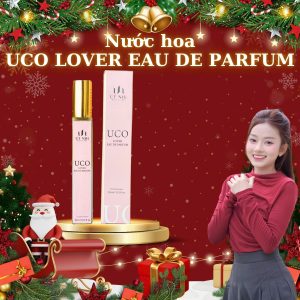 Nước Hoa Uco Lover chai hồng dành cho phái nữ 10ml - Sang Trọng, Quyến Rũ, Ấm Áp, Ngọt Ngào